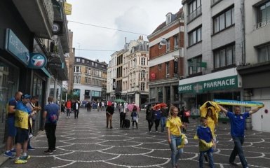 Украинского болельщика во Франции задержали с запрещенным предметом