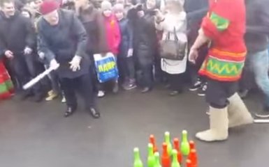 Відео з позориськом Жириновського на Масляну взорвало мережу