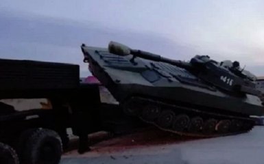 В окупованому Криму сталася смертельна ДТП за участі військової техніки окупантів - опубліковані фото