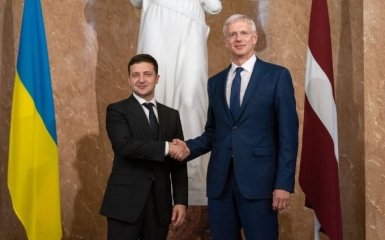 У Зеленского назвали темы переговоров с премьером Латвии