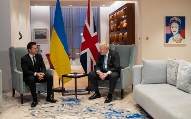 Зеленский и Борис Джонсон обсудили во время встречи усиления взаимодействия в оборонной сфере
