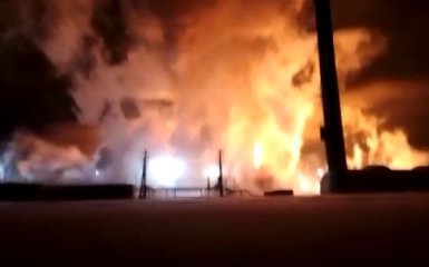 В Росії спалахнула масштабна пожежа на нафтогазовому родовищі в Іркутській області