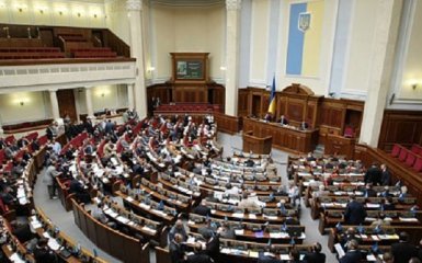 Рада отказалась рассматривать закон о выборах народных депутатов