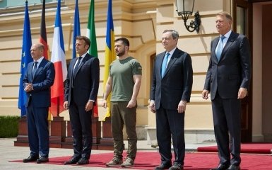 Німеччина, Франція, Італія та Румунія підтримали надання Україні статусу кандидата в ЄС