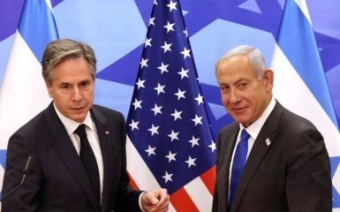 Ентоні Блінкен та Біньямін Нетаньяху