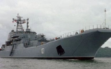Как выглядит российский корабль "Минск" после атаки ВСУ — видео