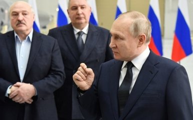 Путин, Лукашенко и Рогозин