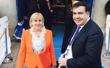 Саакашвили похвастался фото встречи со своей мамой в Мюнхене