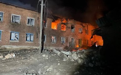 Missile attack on Kharkov