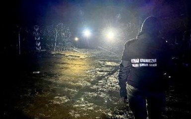 Польских пограничников забросали камнями со стороны Беларуси