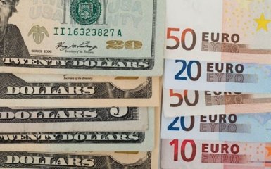 Курс євро і долара зрівнялись вперше з 2002 року