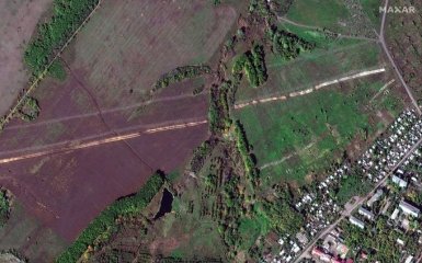 Бойовики ПВК "Вагнер" побудували протитанкове укріплення на Луганщині — фото супутника