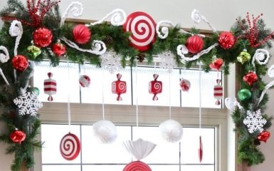 Как украсить окна к Новому году: праздничные фото для ваших идей