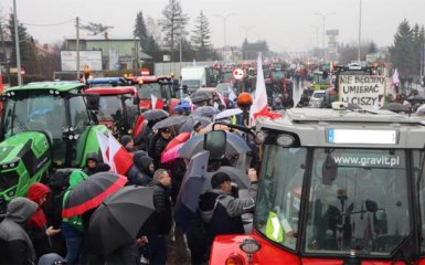 Protests by Polish farmers