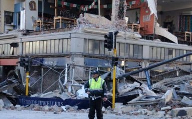 Появилось новое видео землетрясения в Новой Зеландии