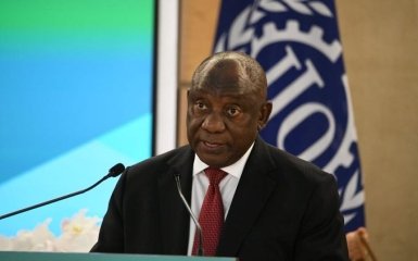 До Києва з візитом прибув президент ПАР Сиріл Рамафоса