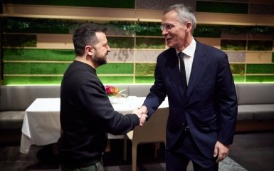 Володимир Зеленський та Єнс Столтенберг