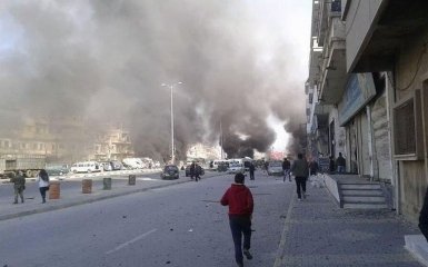 У Сирії стався вибух, десятки загиблих: фото з місця подій