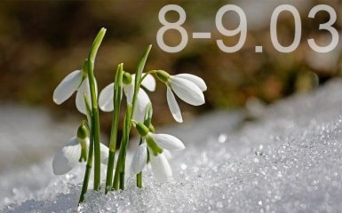 Прогноз погоды на выходные дни в Украине - 8-9 марта