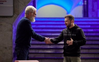 Netflix опублікував анонс спецвипуску ток-шоу Девіда Леттермана із Зеленським