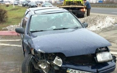 Під Києвом два сплячих водія влаштували серйозну ДТП: з'явилися фото