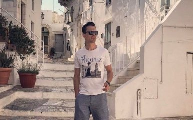 Ведучий Євробачення Олександр Скічко похизувався відпочинком в Італії