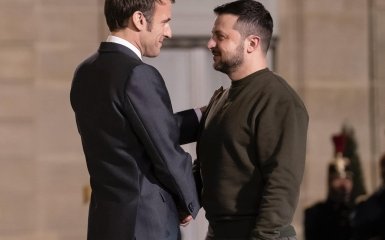 Macron and Zelenskyy