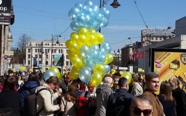 В России митинговали за Украину, а нацисты кричали: "Путин": опубликованы фото