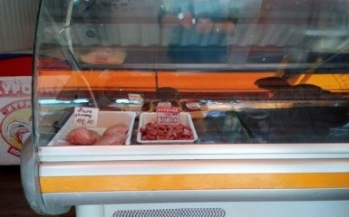 Захоплений Донецьк залишився без м'яса: опубліковані фото