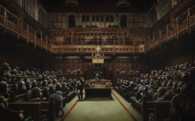 Продаж провокаційної картини Бенксі може стати рекордом для митця