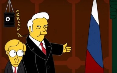 "Симпсоны" гениально высмеяли годы правления Путина: опубликовано видео