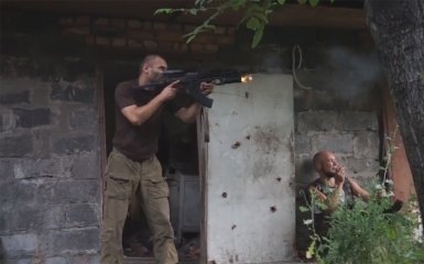 Война на Донбассе: в сети появилось видео боя