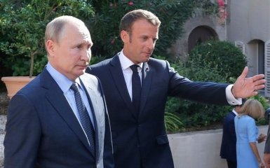 Стали відомі результати переговорів Путіна і Макрона на півдні Франції
