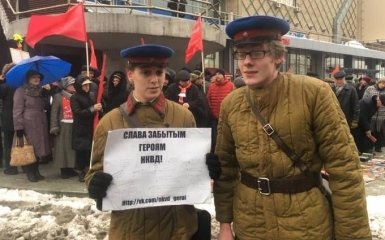 Російські фанати НКВС і ватників вразили соцмережі: опубліковано відео