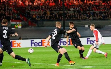 Фейеноорд - Заря: видео обзор матча Лиги Европы