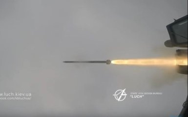 Появилось новое яркое видео испытания украинской ракеты