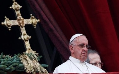 Папа Римський обрушився на Захід із критикою
