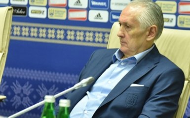 Тренер сборной Украины проявил неуважение к журналистам