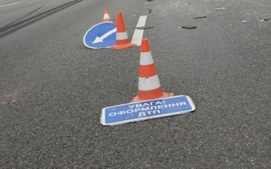 Масштабное ДТП в центре Киева: появилось видео с места событий