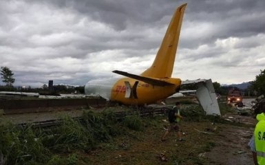 Инцидент с самолетом в Италии: появилось впечатляющее видео