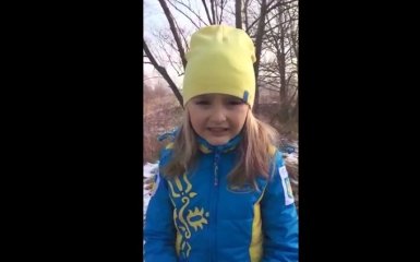 5-летняя украинка гневно обратилась к врагам, сеть в восторге: появилось видео