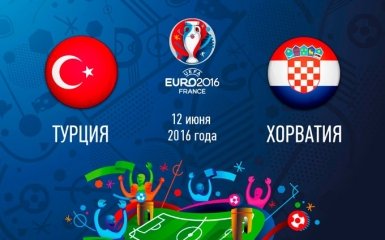 Турция - Хорватия - 0-1: хронология матча Евро-2016