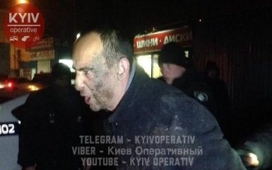 У Києві п'яний водій влаштував дебош поліцейським: опубліковані фото і відео