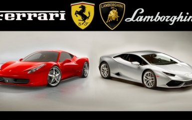 Ferrari и Lamborghini больше не будут продаваться в Украине