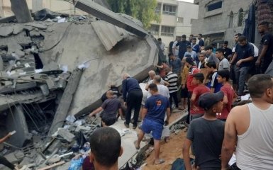 Руїни будинку лідера ХАМАС