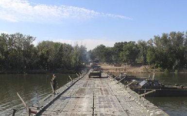 ВСУ снова разрушили переправу россиян через Северский Донец и уничтожили их технику