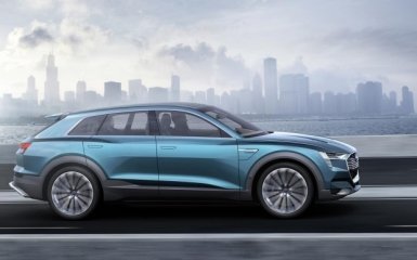 Audi в 2018 році почне виробництво електричного кросовера (6 фото)