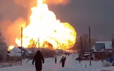 В российской Чувашии взорвался газопровод — видео