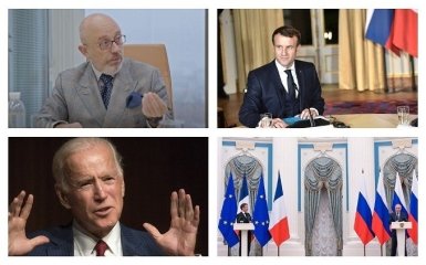 Головні новини 8 лютого: візит Макрона до України та обіцянка Байдена щодо Північного потоку-2