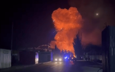 Взрывы в Мариуполе